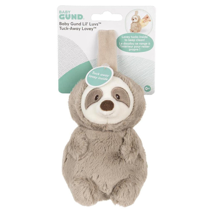 Baby Gund Lil Luvs Tuck-Away Lovey Sloth Plush