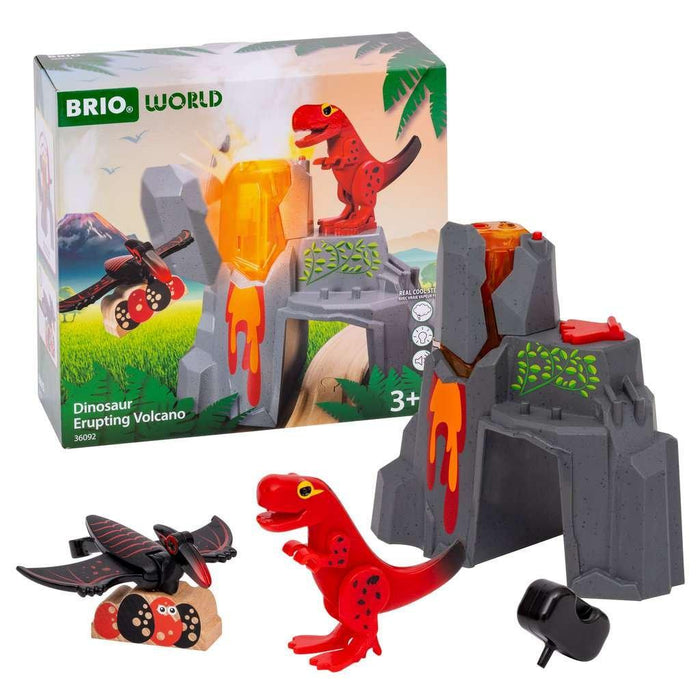 Brio World- Erupting Volcano Train Set Addition