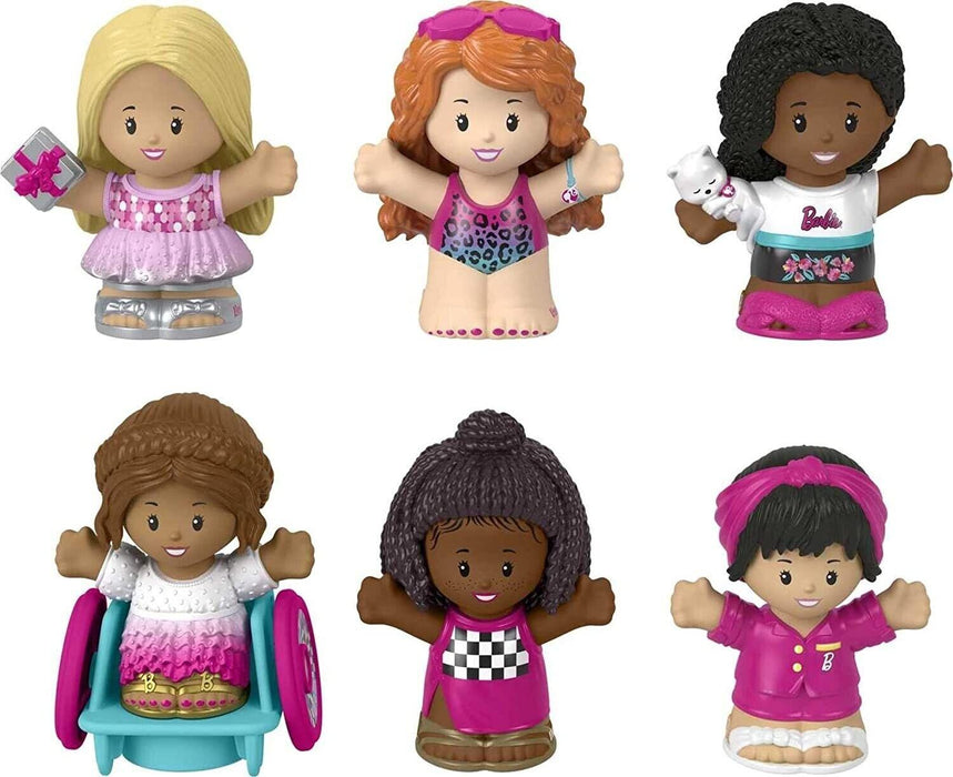 Little People Barbie Figure 6pc