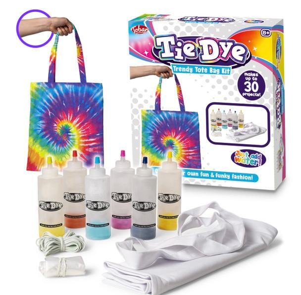 Tie Dye Trendy Tote Bag Kit