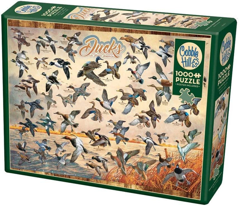 Ducks of North America 1000pc Puzzle by Cobble Hill