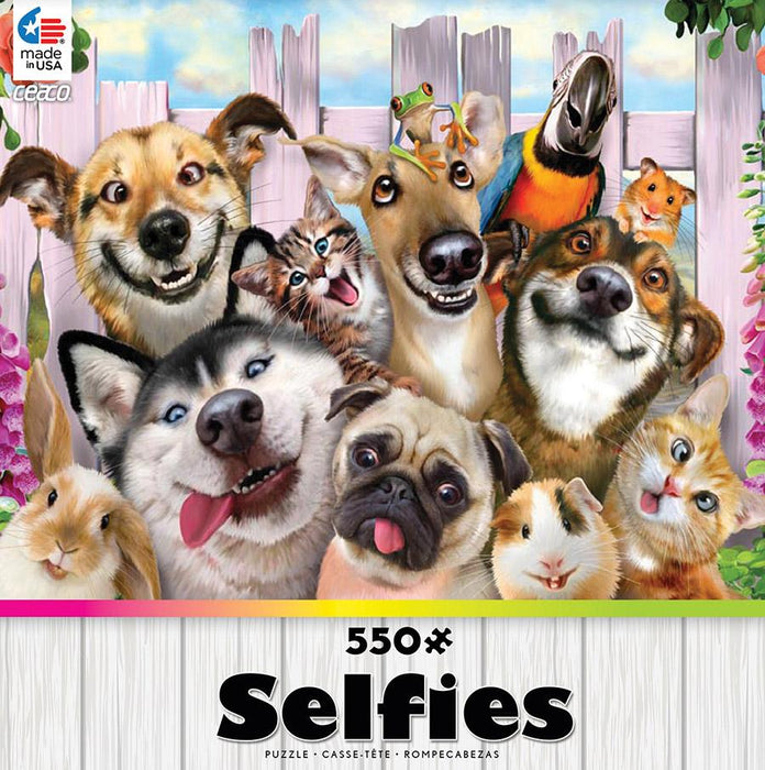 Pets Selfies Puzzle 550pc