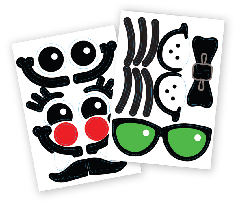 Trunki Fun Face Stickers